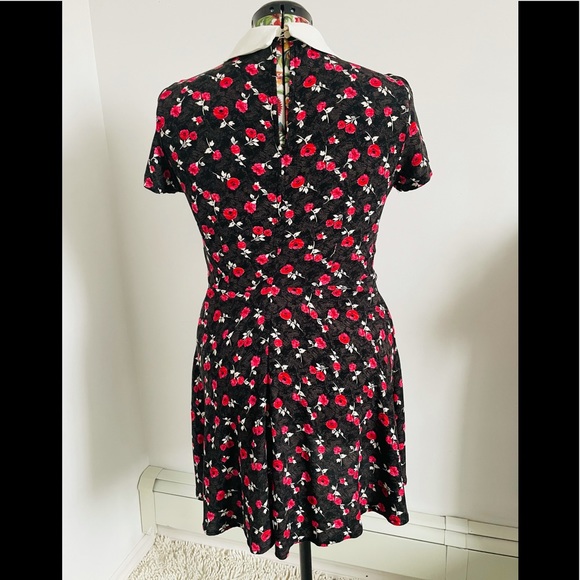 SOLD - Rose Floral Dress by Forever 21 - Picture 6 of 14